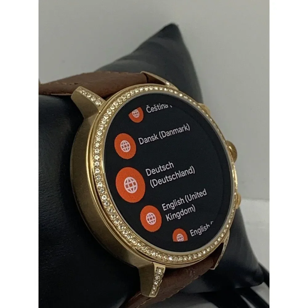 Fossil Gen 4 Authentic Digital Dial Smart Watch Custom Band FTW6011 QT326